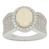 Sterling Silver Semi Mount Ring Setting Oval OV 10X8mm - Syzjewelry